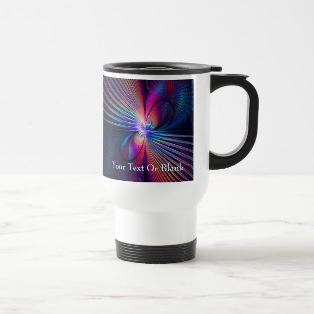 Taza De Viaje Iridescencia estructural (Derecha)