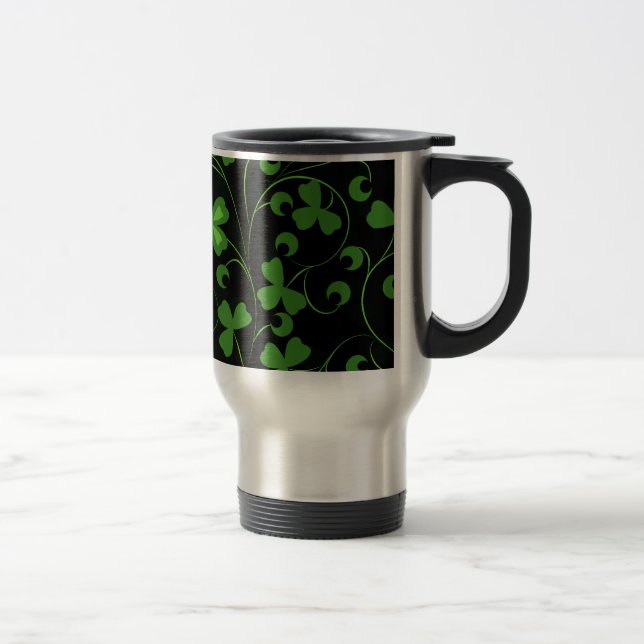 Taza De Viaje Irlandés negro (Derecha)