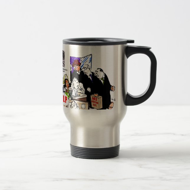 Taza De Viaje IRS Auditoria IRS Divertido (Derecha)