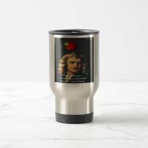 Taza De Viaje Isaac Newton "Giants Shoulders" (Hombros Gigantes)