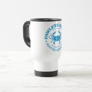 Taza De Viaje Isla Pawleys (cangrejo)