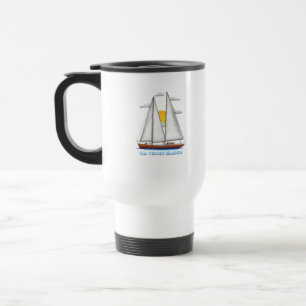 Taza De Viaje Islas Vírgenes de los Estados Unidos Costa Náutica