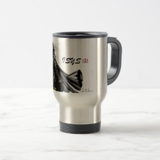 Taza De Viaje ISYS OMEGA AÑO 4000 versión "ACERO"