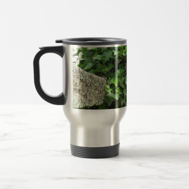 Taza De Viaje Ivy y Lichens - Viñedo de Martha (Izquierda)