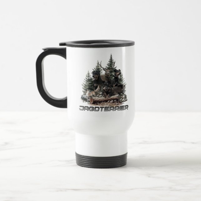 Taza De Viaje Jagdterrier (Izquierda)