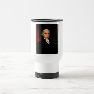 Taza De Viaje James Madison el 4º Presidente: América Colonial
