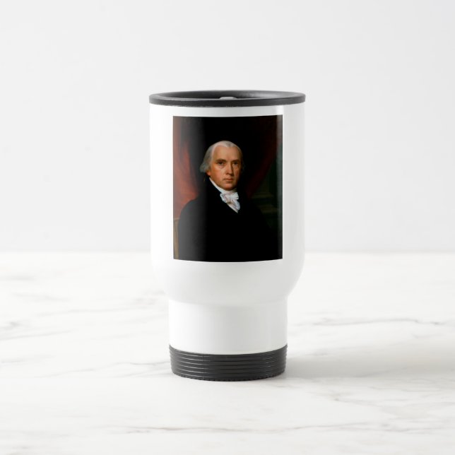 Taza De Viaje James Madison el cuarto presidente: América coloni (Centro)