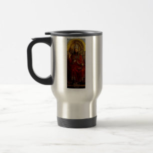 Taza De Viaje Jan van Eyck Dios Padre en el Trono Arte Fino