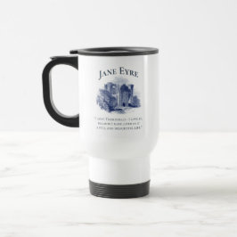 Taza De Viaje Jane Eyre - Amo Thornfield - Castillo
