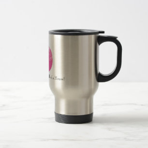 Taza De Viaje ¡jane rosada, Jane Addams corrió un casco de una