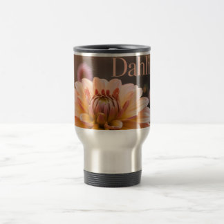 Taza De Viaje Jardín de Dalias al Atardecer