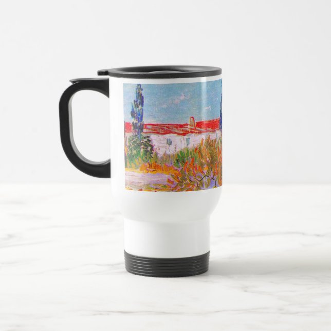 Taza De Viaje Jardín de flores Vincent Van Gogh (Izquierda)
