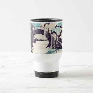 Taza De Viaje Jardín de meditación japonés vintage