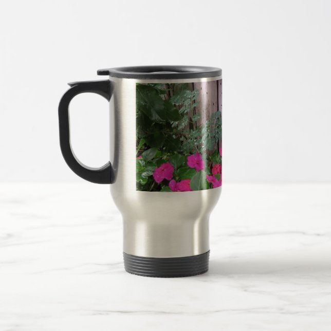 Taza De Viaje Jardín después de la lluvia - Viñedo de Martha (Izquierda)