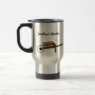 Taza De Viaje Jardín Jardín Jardín Sombreado