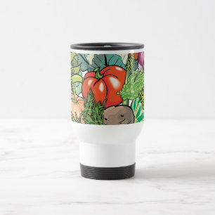 Taza De Viaje Jardinero vegetal