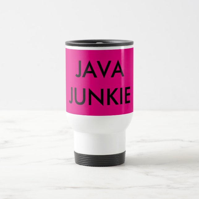 Taza De Viaje Java Junkie (Centro)