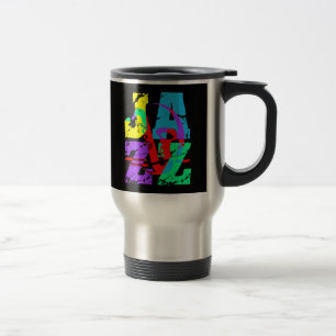 Taza De Viaje Jazz fresco y de la cadera