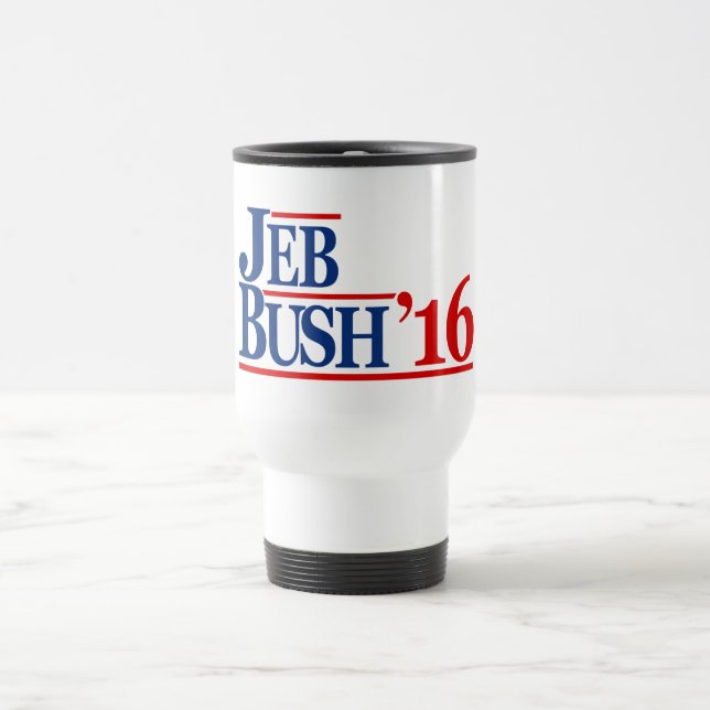Taza De Viaje Jeb Bush 2016 (Centro)