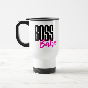 Taza De Viaje Jefa Empresaria Emprendedora Motivacional de Éxito