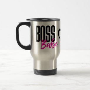 Taza De Viaje Jefa Empresaria Emprendedora Motivacional de Éxito