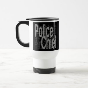 Taza De Viaje Jefe de Policía Extraordinario