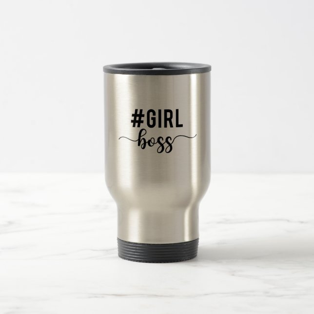 Taza De Viaje jefe del chica (Centro)