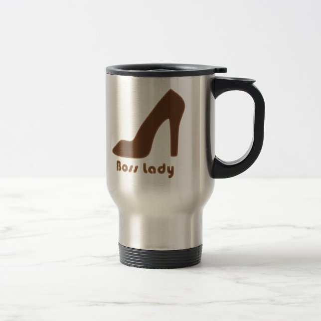 Taza De Viaje Jefe Lady Brown Pump (Derecha)