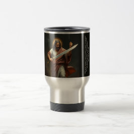 Taza De Viaje Jesucristo regresa con la espada Mug