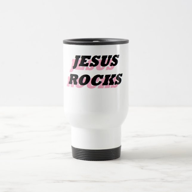 TAZA DE VIAJE JESUS ROCKS (Centro)