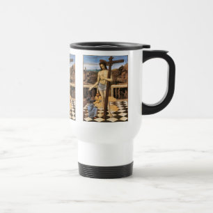 Taza De Viaje Jesús Sangre Del Arte Religioso Redentor