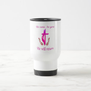 Taza De Viaje Jesús vino y regresará