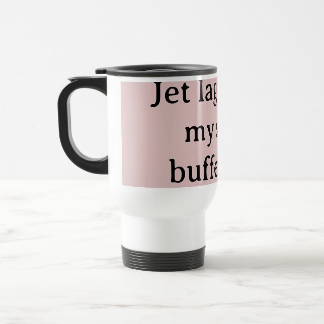 Taza de viaje Jetlag (Izquierda)