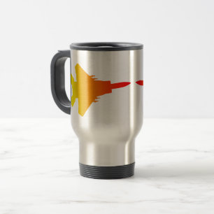 Taza De Viaje Jets de combate Mug de viaje