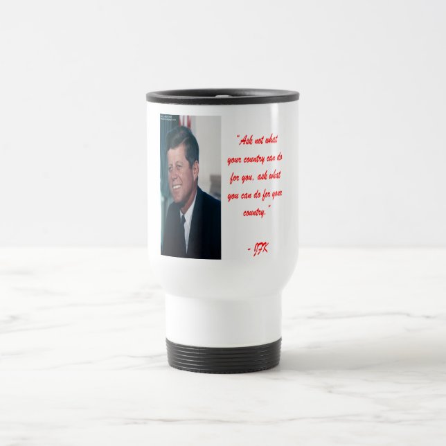Taza De Viaje JFK y pedir no cotizar (Centro)
