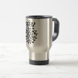 Taza De Viaje Johann Sebastian Bach Seal Escudo Monograma Insign