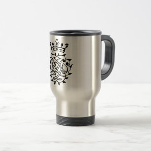 Taza De Viaje Johann Sebastian Bach Seal Escudo Monograma Insign