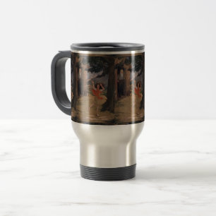 Taza De Viaje Johanna Spyri Heidi de los Alpes suizos