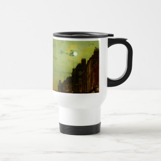 Taza De Viaje John Atkinson Grimshaw Glasgow Docks (Derecha)
