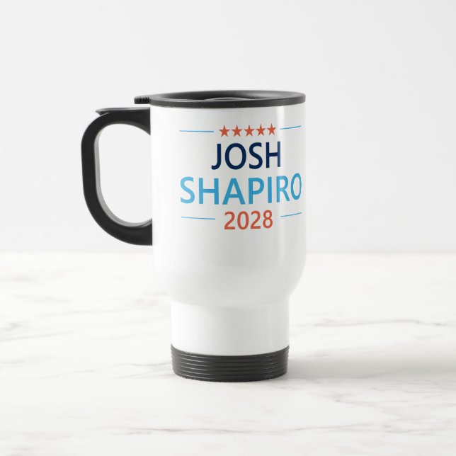 Taza De Viaje Josh Shapiro 2028 (Izquierda)