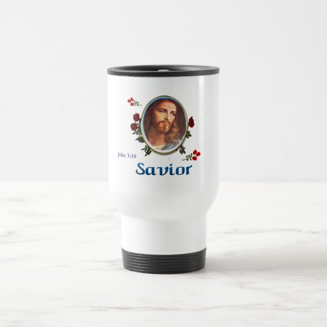 Taza De Viaje Juan 3:16 (Centro)