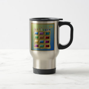 Taza De Viaje Judaica 12 Tribus De Israel Levi