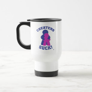 Taza De Viaje Juego de Mesa sin Tramposos Meme Arte Divertido
