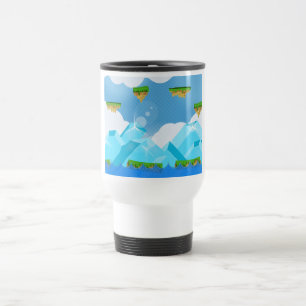 Taza De Viaje Juego de plataformas retro