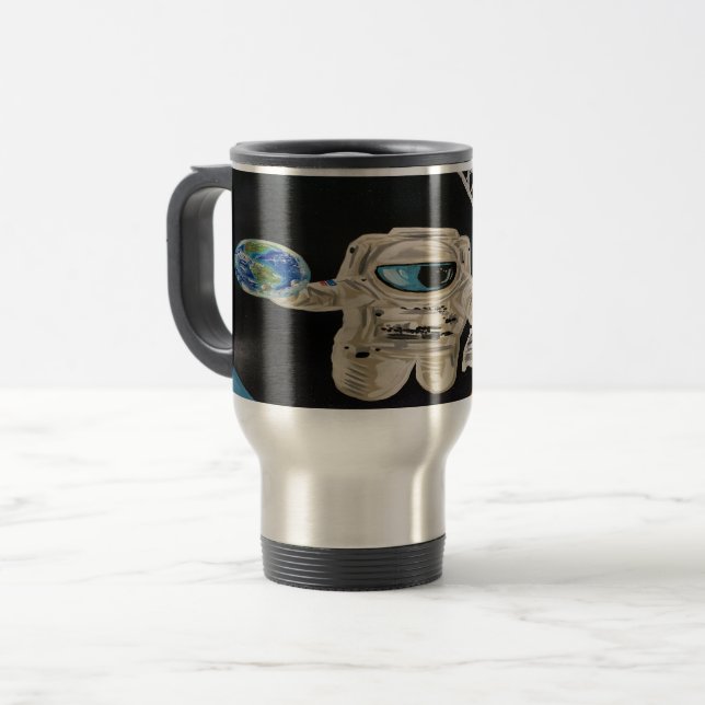 Taza De Viaje Juegos espaciales (Anverso izquierdo)