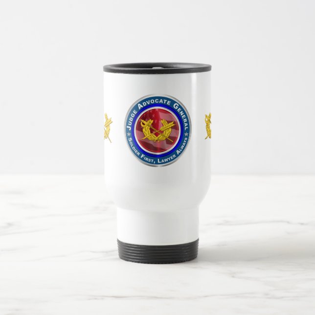 Taza De Viaje Juez Abogado General JAG Corps (Centro)