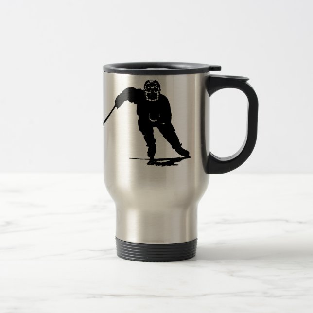 Taza De Viaje Jugador de hockey (Derecha)