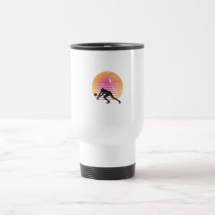 Taza De Viaje Jugador de Voleibol Voleibol
