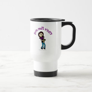 Taza De Viaje Jugadora saxofónica ligera