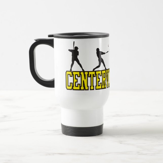 Taza De Viaje Jugadores de béisbol de Centerville (Izquierda)